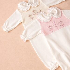 Soft Cotton Baby Romper Set