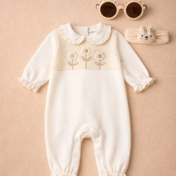Soft Cotton Baby Romper Set