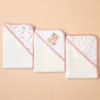 3-Piece Hooded Baby Towel Set