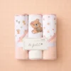 3-Piece Hooded Baby Towel Set