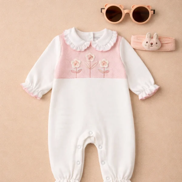 Soft Cotton Baby Romper Set