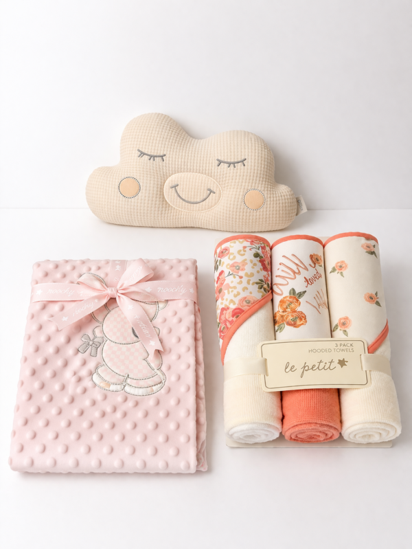 Noochy Blush Baby luxe Bundle- for baby girls