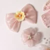 Blush Pearl Hair Accessories – 5 Piece Set